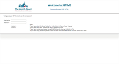 Desktop Screenshot of jbtime.org